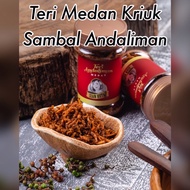 Sambal Teri Kriuk Medan Andaliman & Anchovy Salted Egg | Medan Teri | Anchovy Sow SNACKOPPA