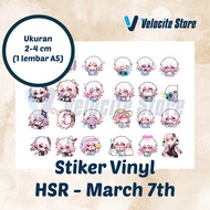 HSR Vinyl Stickers (Astril Express) & (7th March)