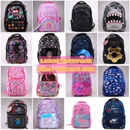 CLEARANCE ! [FREE 5pc SMIGGLE PENCILS and PAPER BAG] Smiggle Backpack LARGE Size with Top Cover
