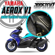 YAMAHA AEROX V1 | INNER FAIRINGS CARBON DECALS (NEW!)