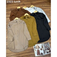 Vava Long Silk Top 2323