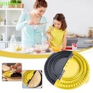 INSTORE Tortilla Sealer & Crimper, Manual Press Detachable Design Corn Cake Curling|Adjustable Size 