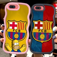 MERAH Z-60 FC Barcelona Red Black Pink Case Casing for OPPO Realme C2 A12E C1 A1K C2S A3S