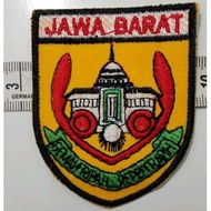 West Java kwarda Badge embroidered 1 piece