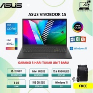 READY TERMURAH LAPTOP Asus Vivobook Core i5 RAM 8GB 512SSD Iris Xe