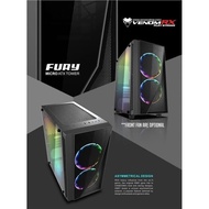 CASING PC VENOM RX FURY - MICRO ATX TEMPERED GL GAMING ELITE CASE