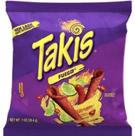 ***ส่งด่วนมาก*** **ขนม Takis Fuego/Blue Heat ขนมข้าวโพดทอดกรอบ รสเผ็ด เปรี้ยว นำเข้าจากอเมริกา  USA