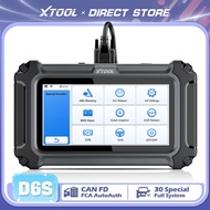 XTOOL D6S OBD2 Scanner Car Diagnostic Tools Automotive Scanner Code Reader Full System 30 Resets Fre