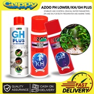 AZOO pH Lower pH Plus KH Plus and GH Plus Water Parameter Stabilizer for Freshwater & Marine Tanks