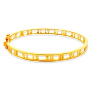 Top Cash Jewellery 916 Gold Roman Bangle