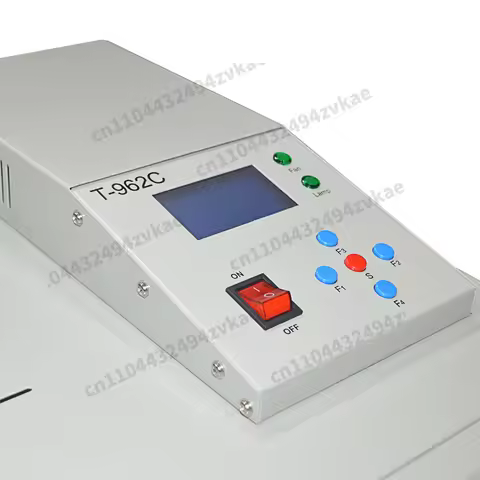 heater IC SMT BGA Rework Station white color AC110V - AC220Vhigh quality reflow oven T962C 2500 W T-