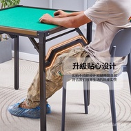 （in stock）New Foldable Mahjong Table Simple Dormitory Table Dual-Use Table Household Manual Mahjong Chess Table Square