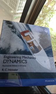 Engineering mechanics dynamics 14/e 大學原文書 應用力學 動力學 機械系 理工科 書籍 教科書