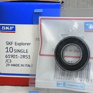 BEARING LAHER 61901 6901 2RS1/C3 SKF ITALY RUBBER CAP