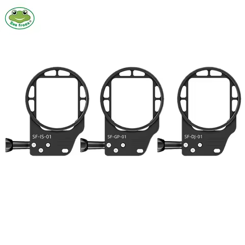 Aluminum alloy filter frame with 67mm threaded interface for Seafrogs Insta 360 ACE 2/Seafrogs GoPro