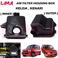 PERODUA KELISA , KENARI AIR FILTER HOUSING BOX , AIR FILTER CASING COVER ( OUTER / INNER SIDE )