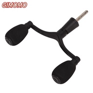 GIMOMO Fishing Reel Double Handle, Aluminum Alloy Lightweight Spinning Reel Double Handle, 4.4mm Hex