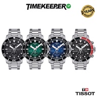 Tissot Seastar 1000 Chronograph (Steel Bracelet) Watch - 2 Years Warranty