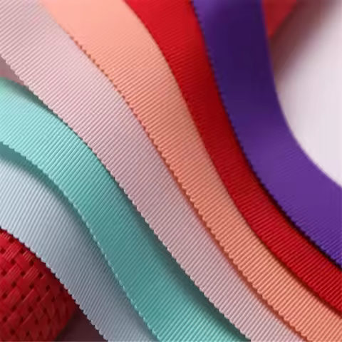 Polyester Solid Color Ear Ribbons Hat Ribbon Better Grosgrain Ribbon Y66