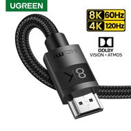 UGREEN 8K 60Hz HDMI 2.1 48Gbps Male to Male Cable Suitable for TV Computer PS4 PS5