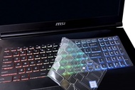 Keyboard Cover Skin for 15.6 17.3 MSI Gaming Laptop GE77 GS76 GP76 GE76 GP65 GL65 GE65 GE75 GL75 GS7