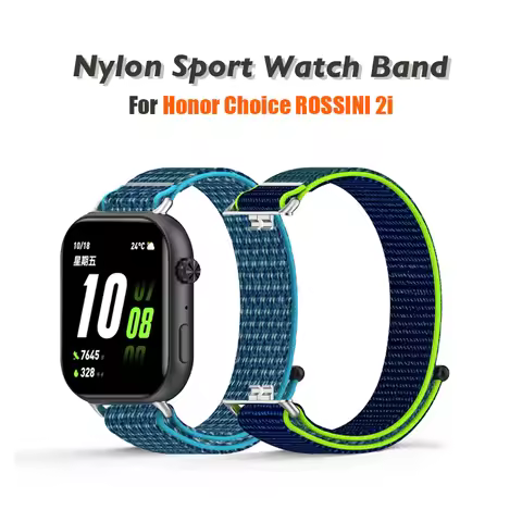 Woven canvas strap suitable For Honor Choice ROSSINI 2i watch sports wristband Accessories