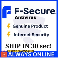Original F-secure Antivirus For Windows Latest Version (Email Delivery)