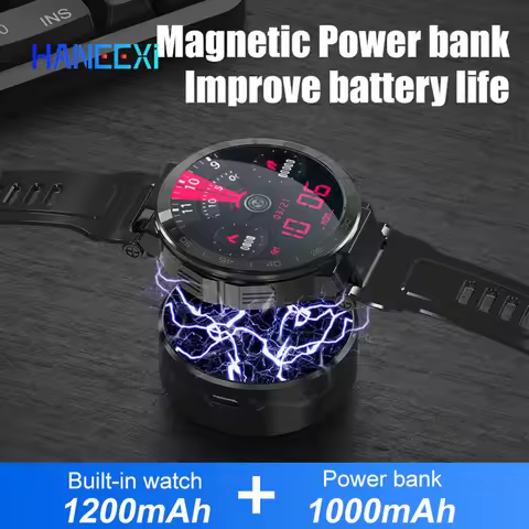 best selling 4G Android 10.0 Smart Watch MT6762 octa core 6GB 128GB 1200Mah Battery 800W Camera GPS 