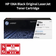 HP 136A Black Original LaserJet Toner Cartridge  W1360A HP 136A Toner HP Laserjet Printer HP Toner 1