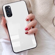 Oppo Reno4 CASE TEMPERED GLASS CASE Casing Oppo Reno4!