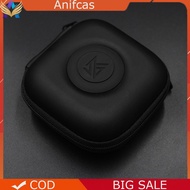 PU Case Bag Headphones Box Bag Pressure Shock Absorption with Lanyard for IEM KZ