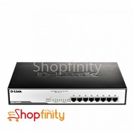 D-Link DGS-1008MP 8-Port POE 140W Max Gigabit Switch