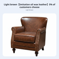 USA-inspired Country design Upholstered high-spine wing chair Armchair Comfortable Upholstered high-