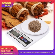 🔥Ready Stock🔥 SCOON 1KG 5KG Professional Electronic Digital Kitchen Food Weight Baking White Scale Raya SF-500 SF-100 A