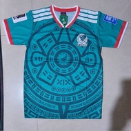 HIJAU MEXICO HOME JERSEY IJO PRINT PRINTING ADULT MEXICO GREEN FOOTBALL JERSEY HOME PRINTING MEXICO 