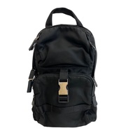 Pre-owned Prada 2VZ013 One-Shoulder Bag, Body Bag, Bag, Designer Shoulder Bag, Waist Pouch, Cute, Bl