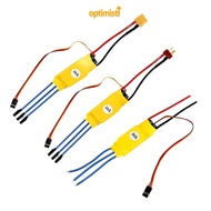 OPTIM Speed Controller, Banana Head T Plug XT60 30A/40A ESC Brushless Motor,  Helicopter Boat RC Par