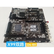MAINBOARD/Brain X99-2U Dual-Channel D4X8 Motherboard Support E5-2698V3 2680V4 CPU