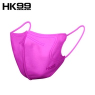 HK99 - HK99 (大L碼) 立體口罩-20片裝-粉紫色