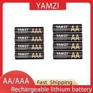 YAMZI Rechargeable AA/AAA Batteries - High Capacity 3700mAh/1300mAh, Cycle Life 1200 Times