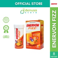 ENERVON FIZZ Orange Flavor 8 Effervescenttablet | Vitamin C and B Complex D3 plus Zinc