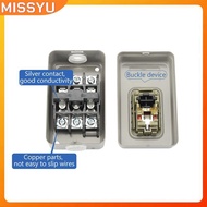 MISSYU Start Button AC380V Three-phase BS211B BS216B BS230B Motor Control Start Stop MISSYU