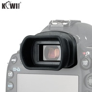 Kiwifotos KE-EG Viewfinder Rubber Long Eyecup Replace Eg for Canon EOS 5D Mark IV III 5DS R 7D II 1Dx 1Ds Camera Extended Soft Silicone Eyepiece