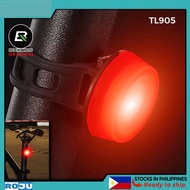 Rockbros TL905 tail light seat post or helmet Bike light rear back lights bicycle led silicon strap waterproof high quality flashlight torch lamp Rojushop Rojuph roju MTB roadbike gravel stock in Philippines