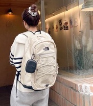THE NORTH FACE SUPER PACK TNF BACKPACK 米白 北臉 戶外 機能