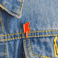 Rock Star David Bowie Inspired Enamel Pin Badge Ziggy Stardust Aladdin Sane Lightning Bolt Bowie Bro