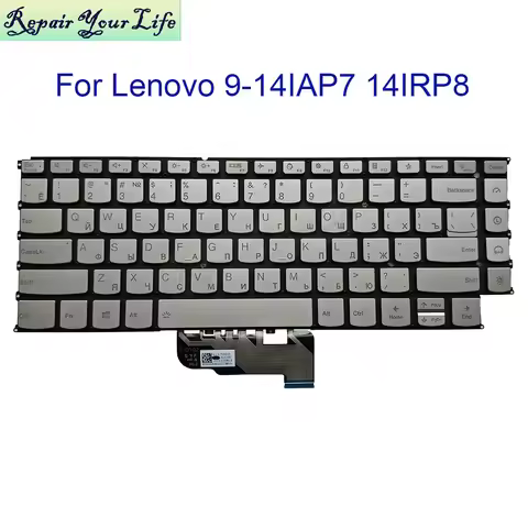 US RU Backlight Keyboard For Lenovo Yoga 9 14IAP7 14IRP8 83B1 PT4SVB-US English Russian RUS Backlit 