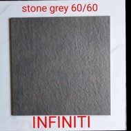 granit lantai 60x60 stone grey by infiniti textur kasar