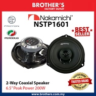 Nakamichi NST-P1601 6.5 Inch 2-Way Coaxial Speaker For Perodua Myvi Axia Bezza Alza Ativa OEM Plug And Play Speaker 150w