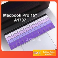 ✨Macbook Pro Keyboard Protector A1707 15 Inch Soft Silicone 15'' MacBook Keyboard Cover Apple Laptop